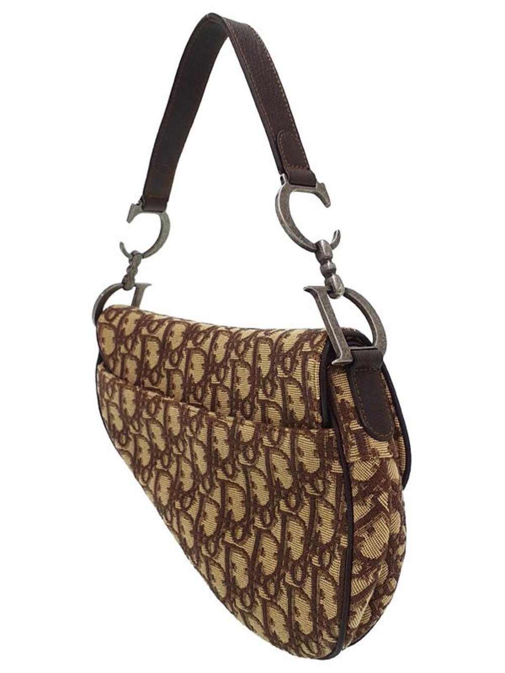 Dior Trotter Saddle Hobo Bag Christian Black